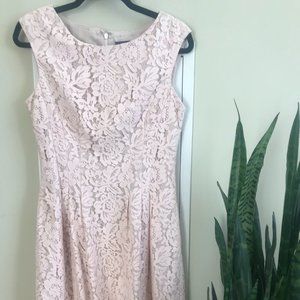 Pink Lace Dress
